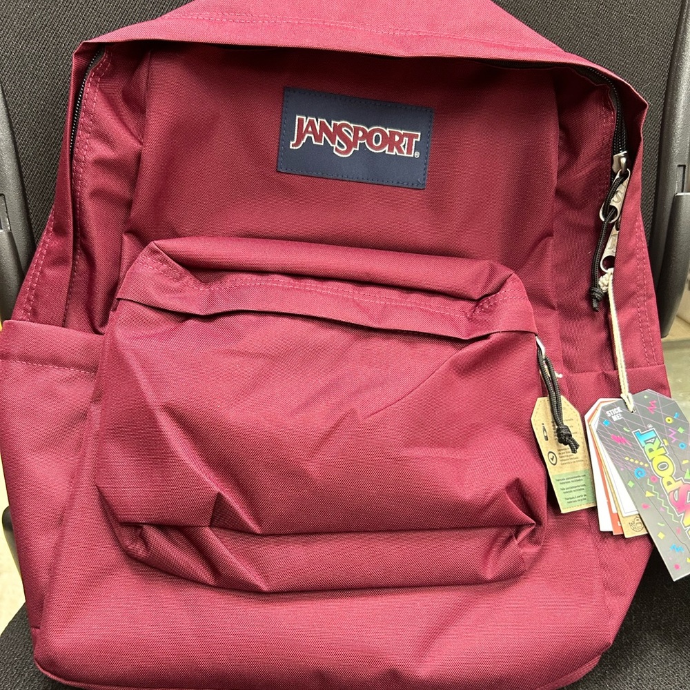 Jansport Superbreak Backpack in Russet Red